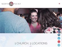 Tablet Screenshot of northpointchurch.tv